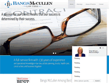 Tablet Screenshot of bangsmccullen.com